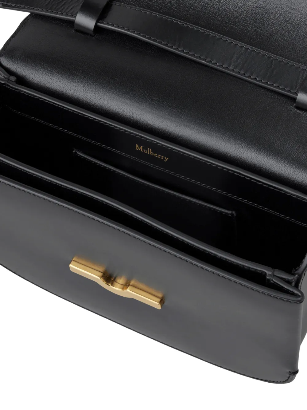Pimlico Satchel Super Lux Calf (Black & Brass)