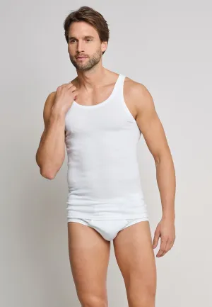 Schiesser - Cotton Essentials Double Rib  - Shirt 0/0 - 2 Pack
