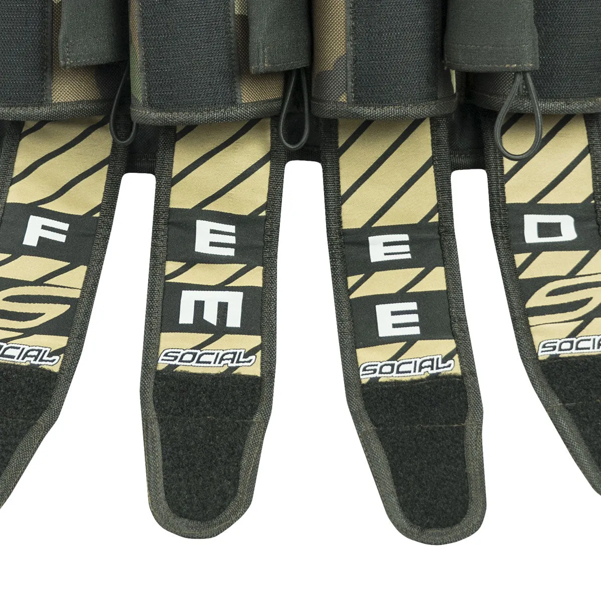 Social Paintball Grit Pack Harness - Woodland Camo