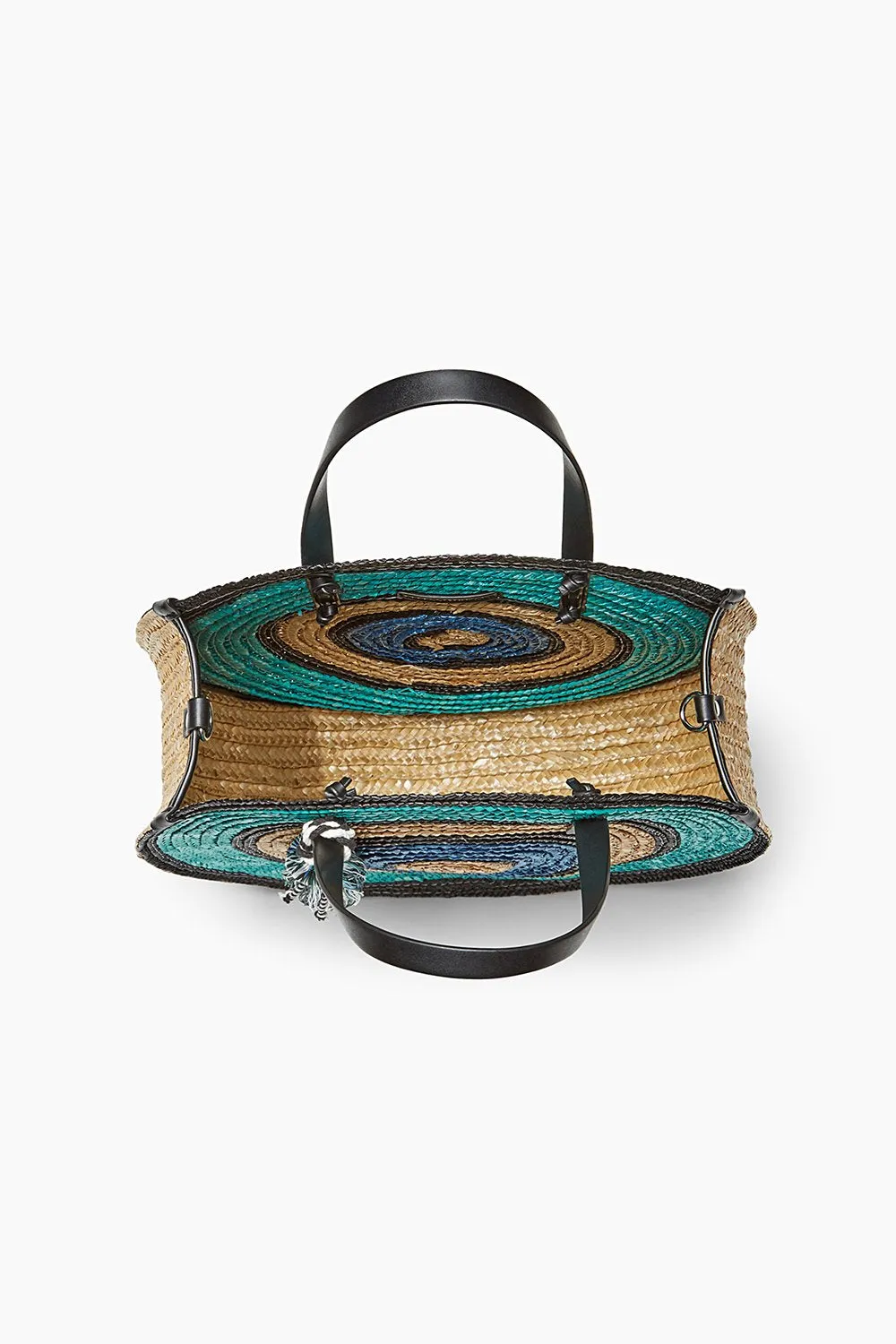 Straw Circle Tote