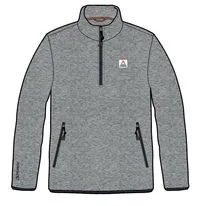 Switchback Micro Polartec Fleece - Grey Marl 2