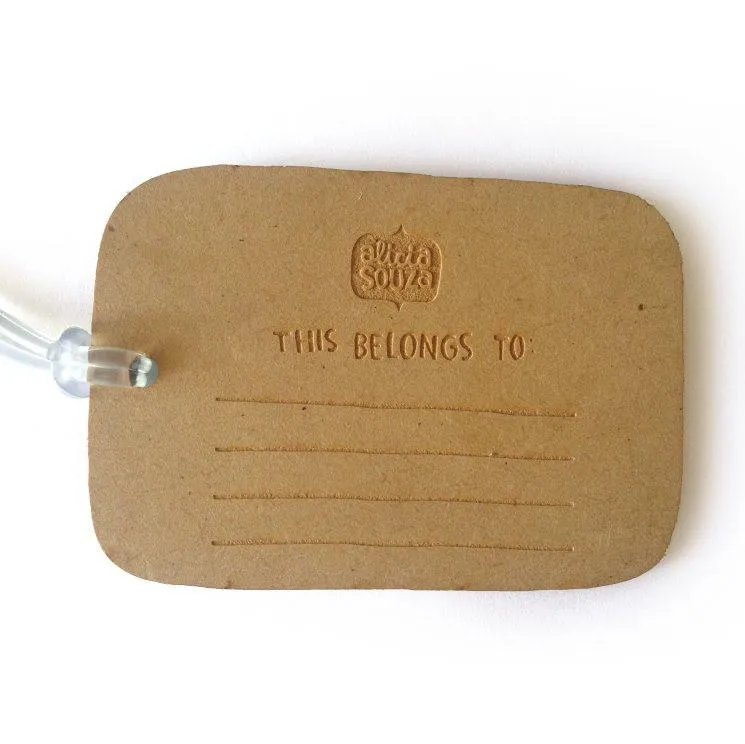 Vacation luggage tag