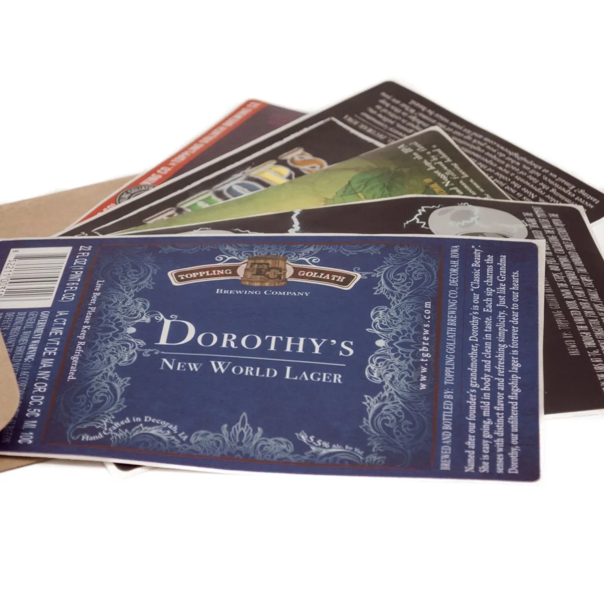 Vintage Toppling Goliath Labels-Variety Pack